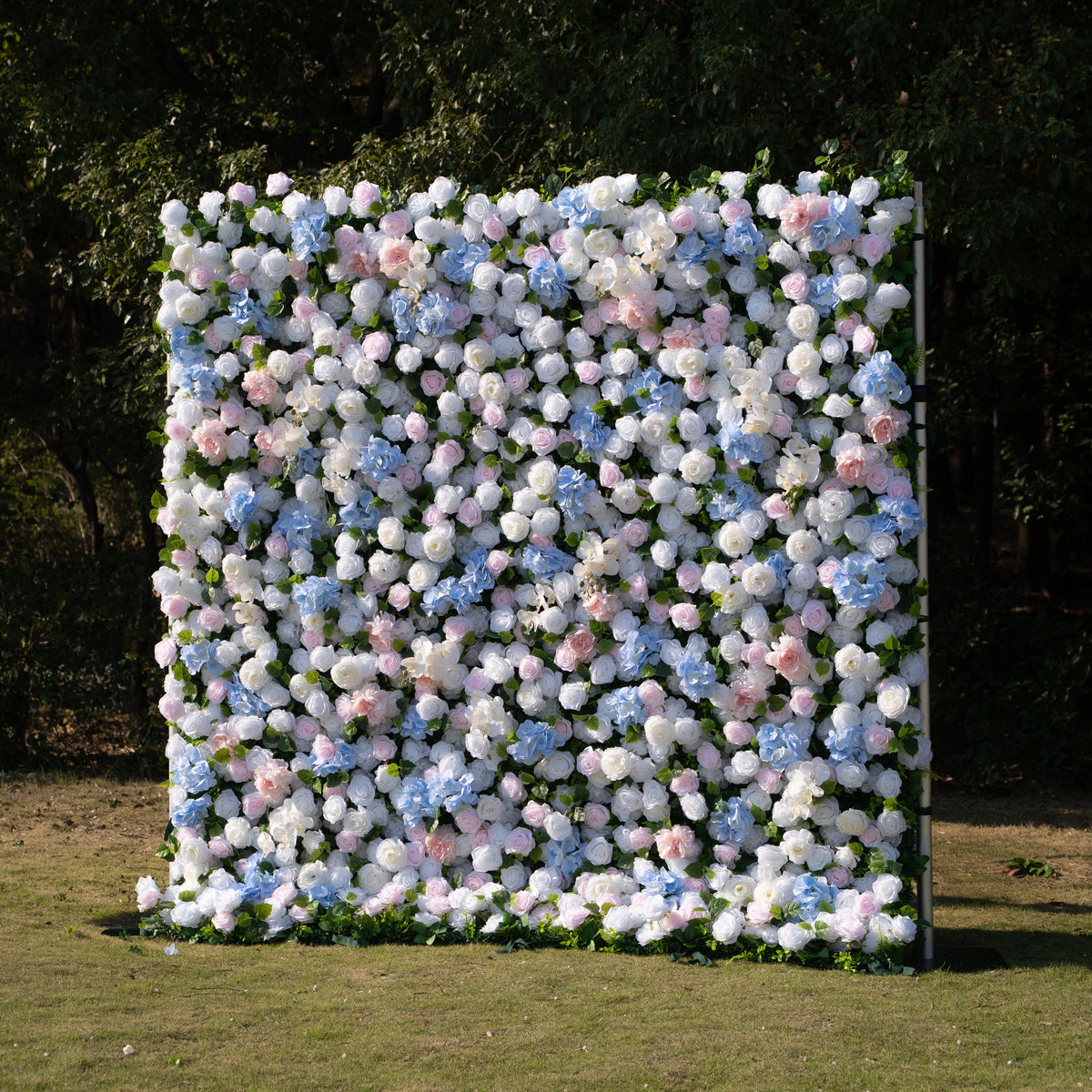 Serene: 3D Layered Flower Wall - Luxury Silk Rolling Backdrop (In US Stock 5-7 Days Delivered) Free Shipping