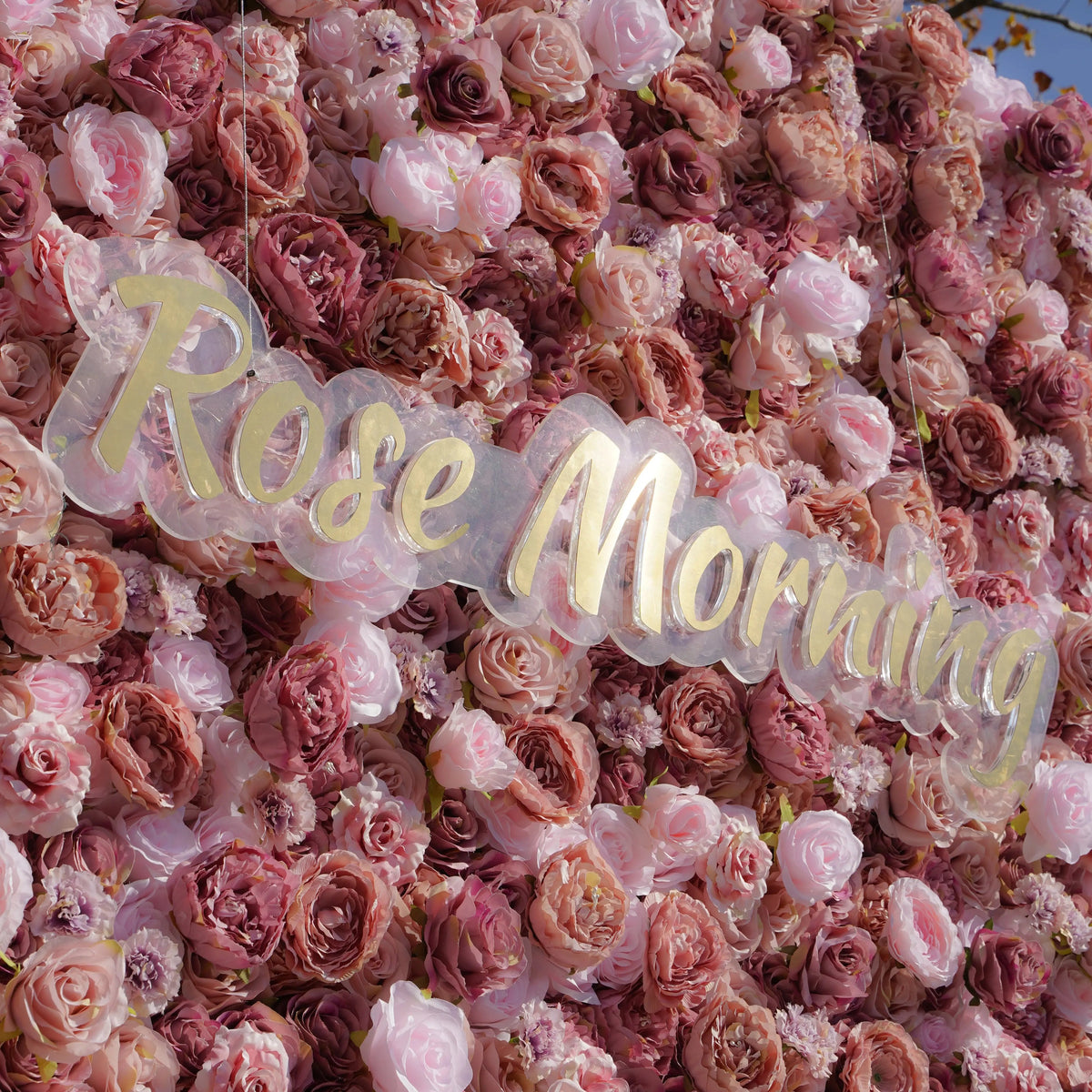 Monet：5D Fabric Artificial rolling up curtain flower wall Free Shipping