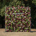 Adelaide：4D Fabric Artificial rolling up curtain flower wall Free Shipping
