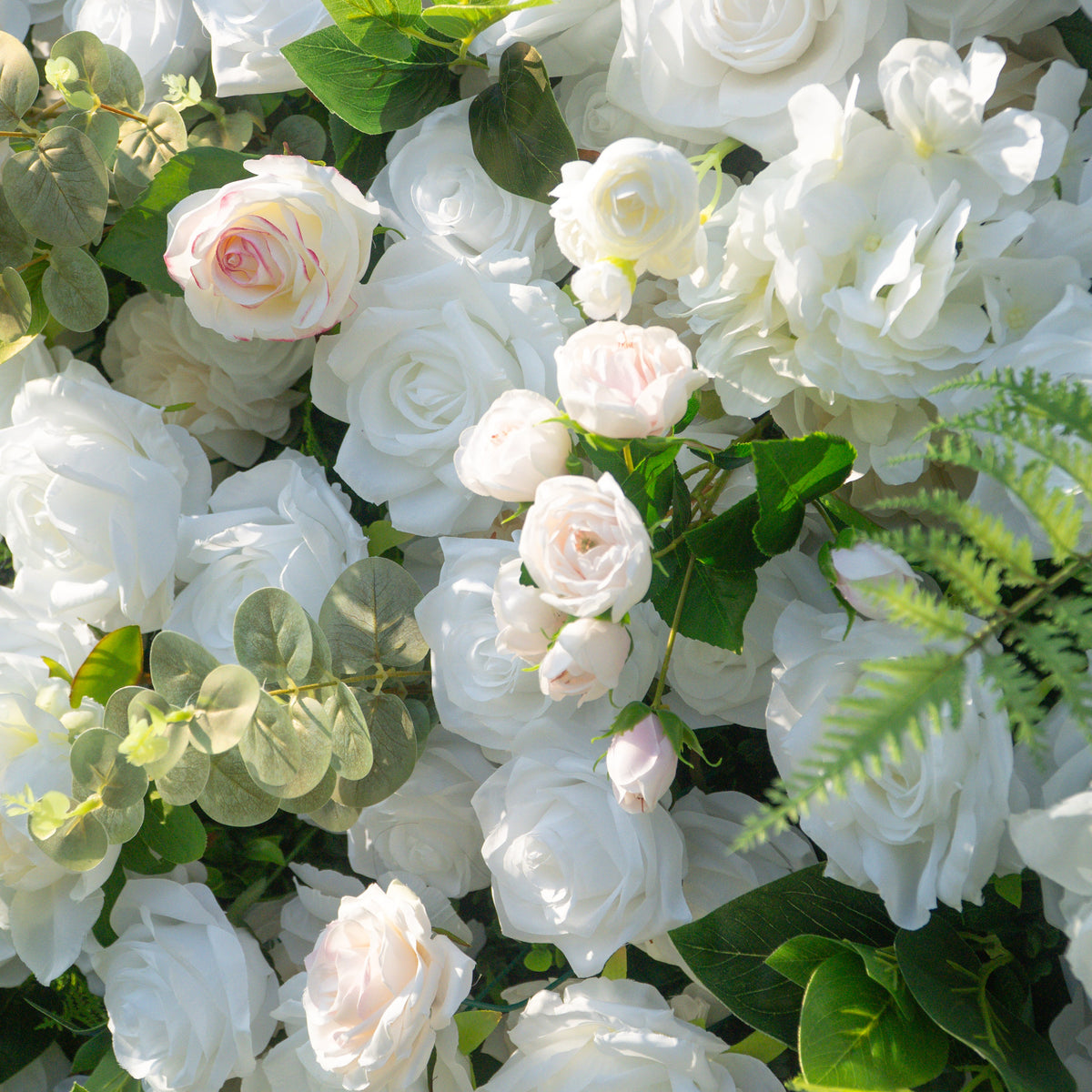 Cherish：5D Fabric Artificial rolling up curtain flower wall Free Shipping