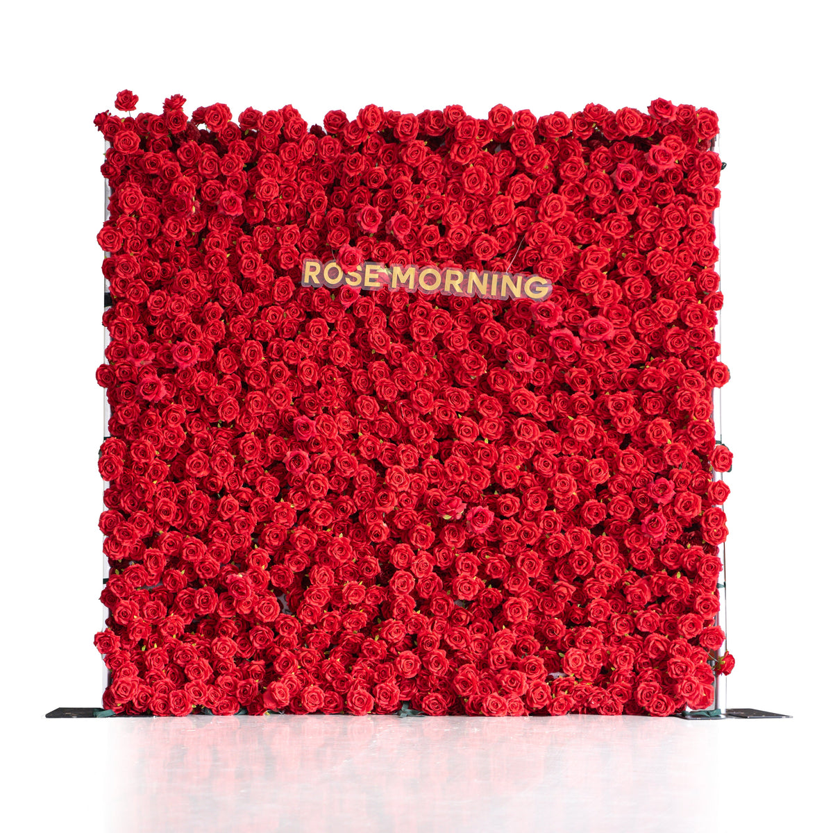 Destiny：3D Fabric Artificial rolling up curtain flower wall Free Shipping