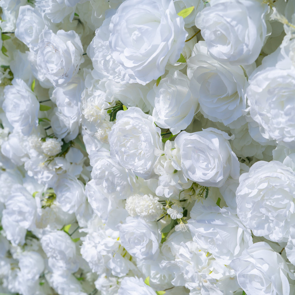 Felicity：5D Fabric Artificial rolling up curtain flower wall (Ready to ship) Free Shipping