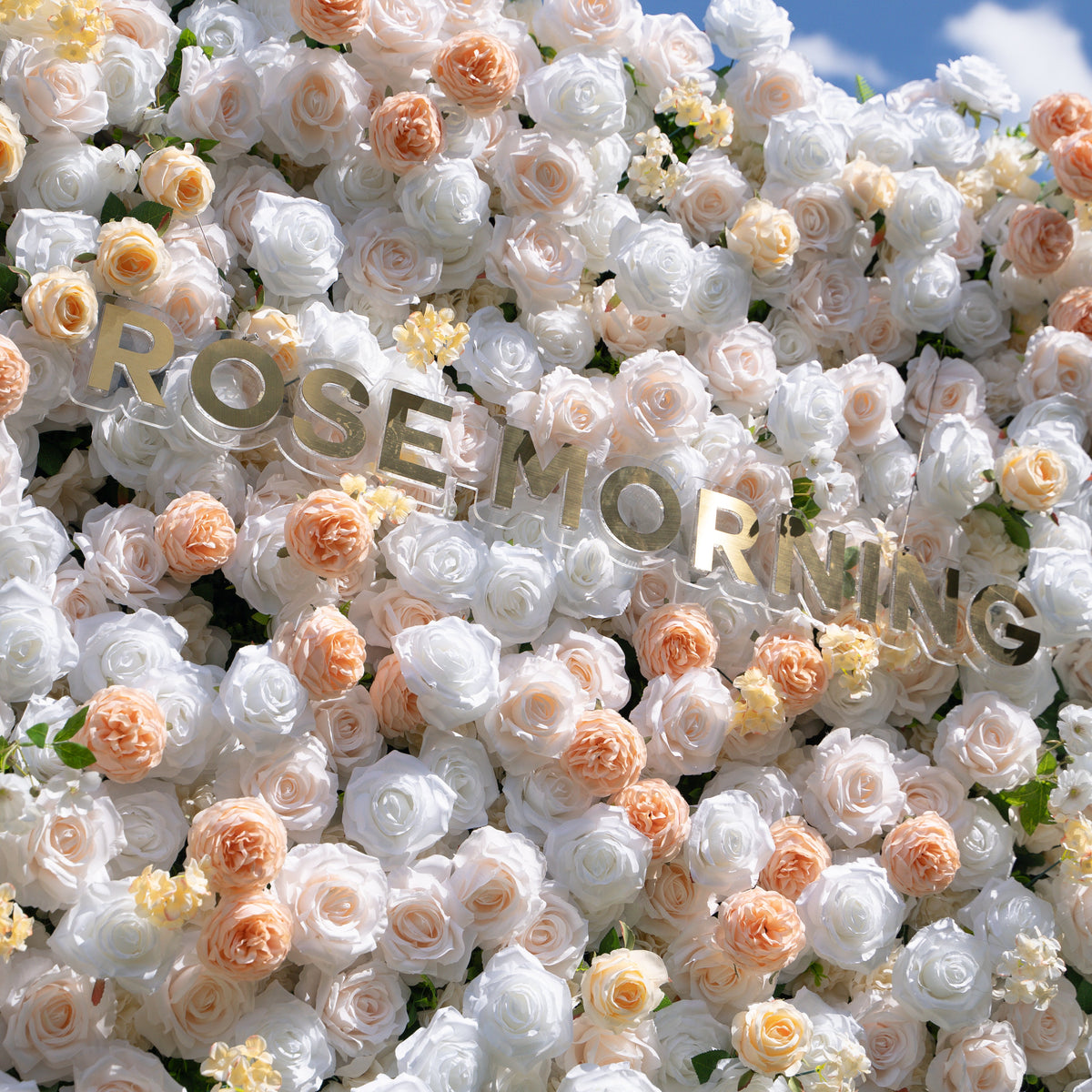 Marissa：3D Fabric Artificial rolling up curtain flower wall Free Shipping