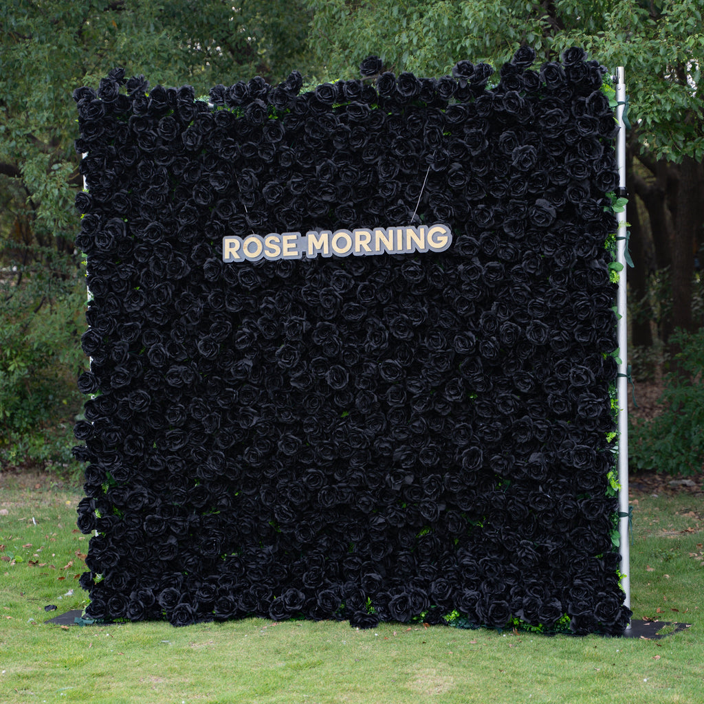 Max：5D Fabric Artificial rolling up curtain flower wall Free Shipping