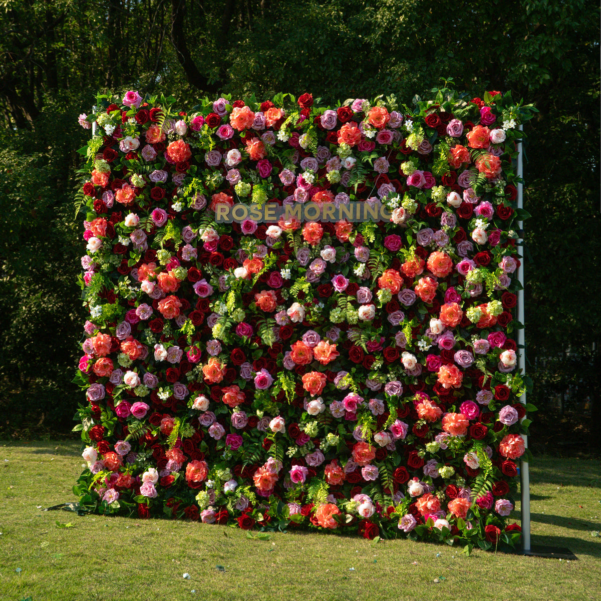 Timeless - Autumn Fall 5D Fabric Roll Up Flower Wall for Wedding Party Event Backdrop Free Shipping