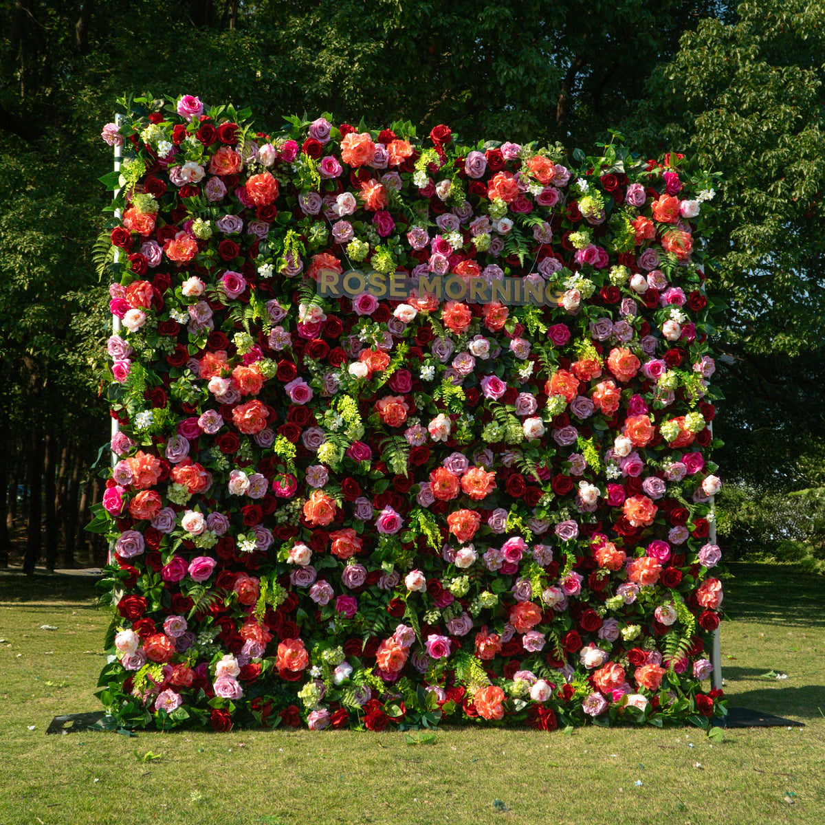 Timeless - Autumn Fall 5D Fabric Roll Up Flower Wall for Wedding Party Event Backdrop Free Shipping